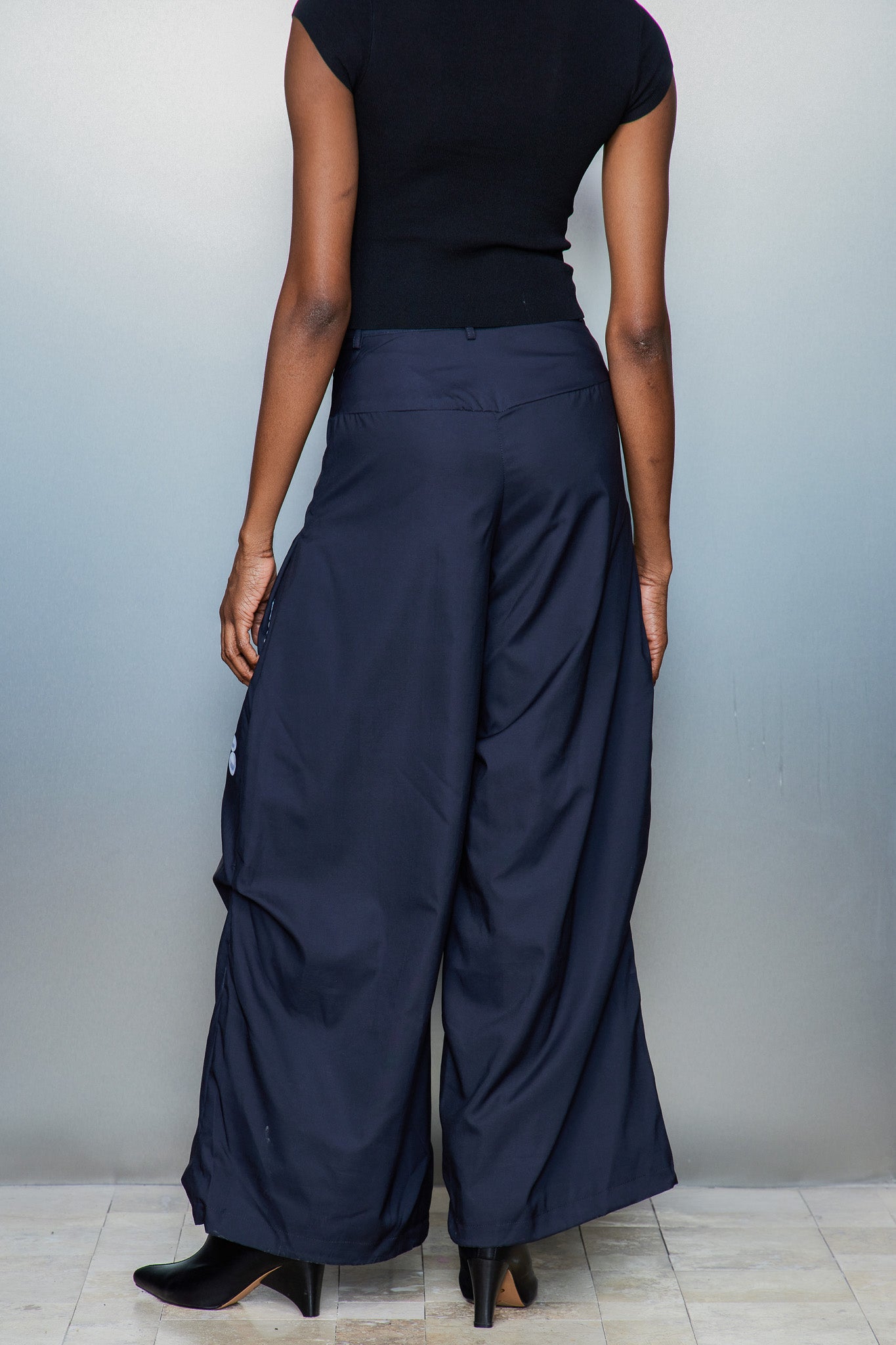 A Vintage Style Pants with Delicate Timeless Details