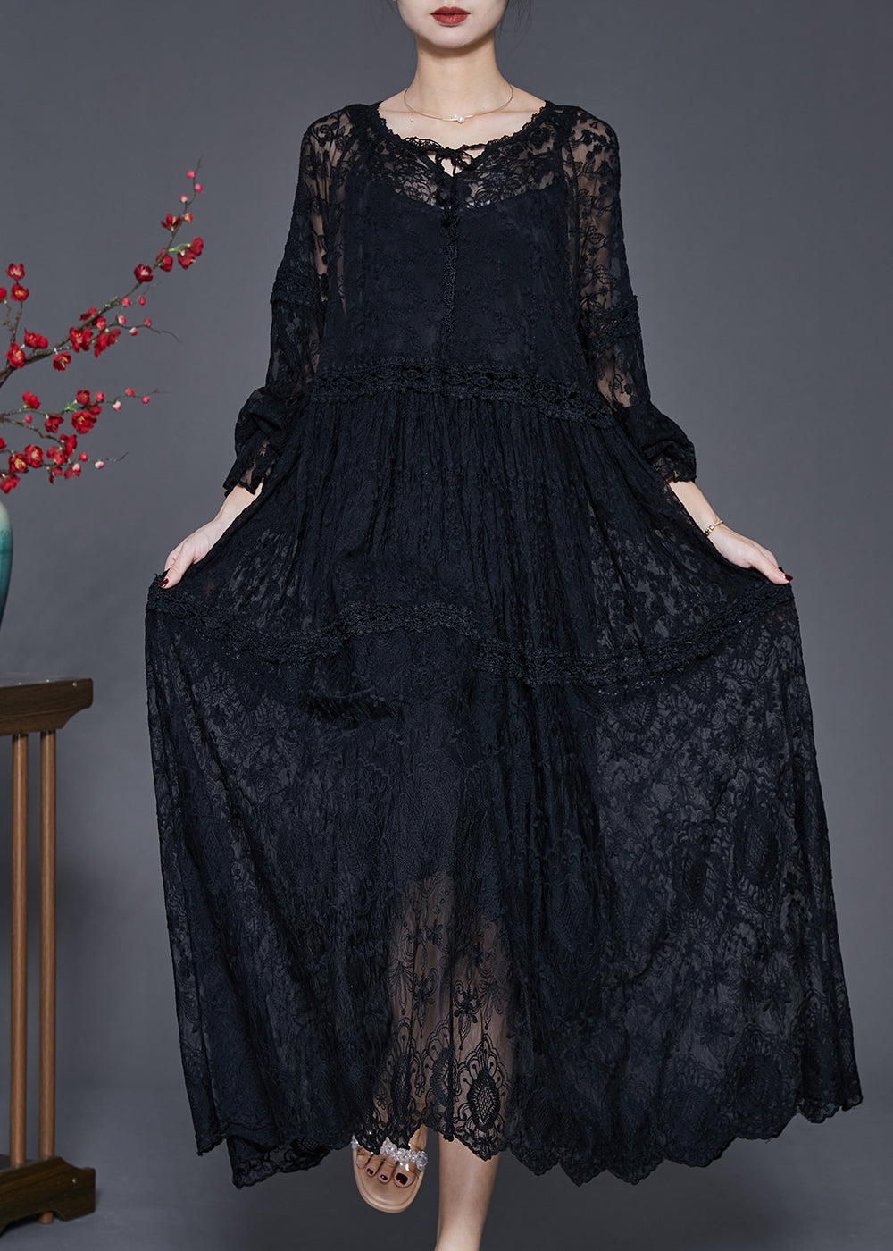 Classic Vintage Dress with a Flattering Fit