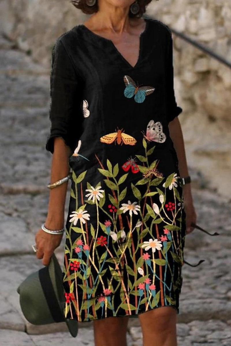 A Vintage Style Dress with Delicate Timeless Details