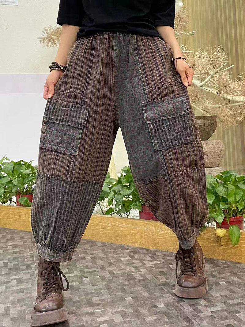 A Vintage Style Pants with Delicate Timeless Details