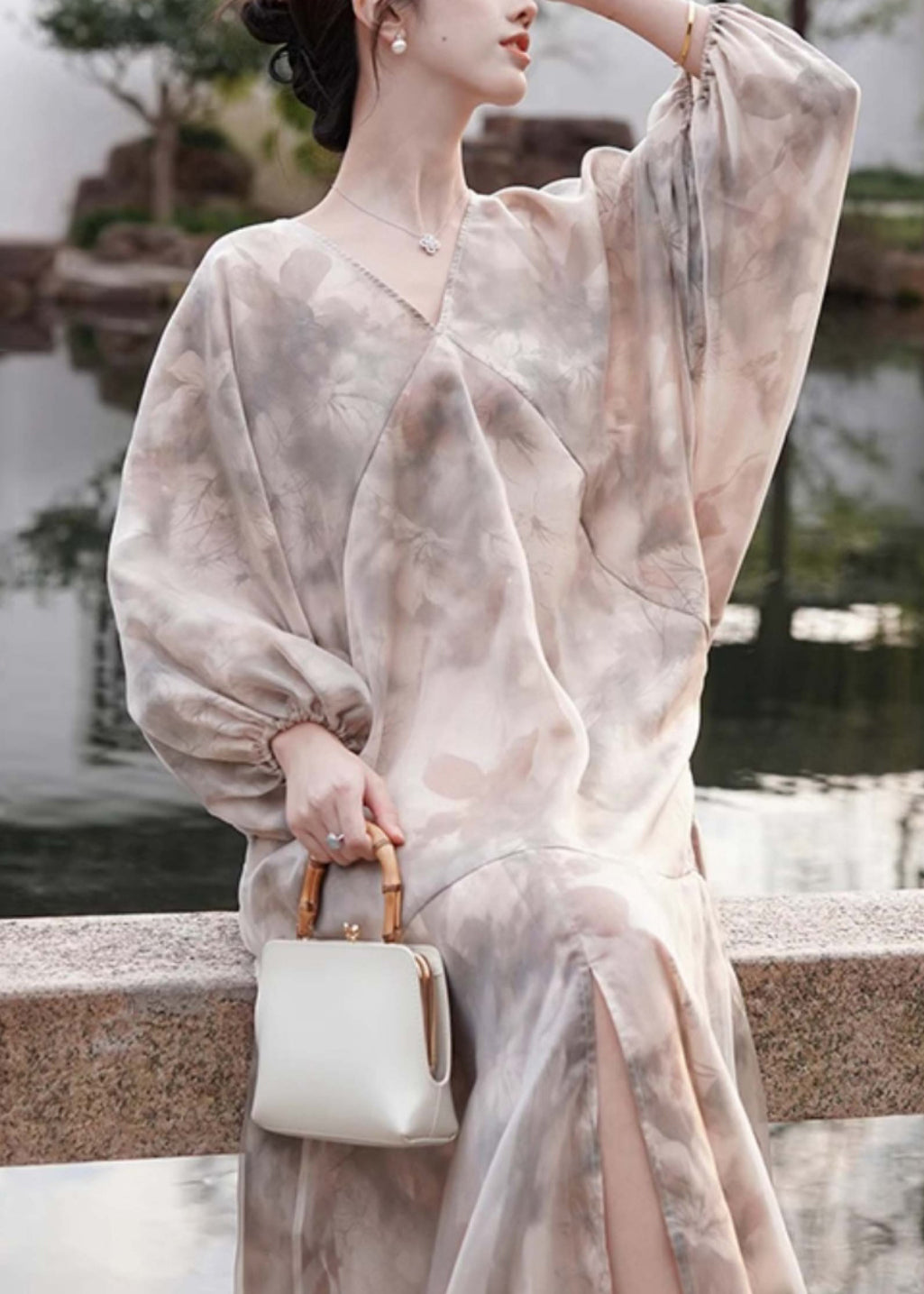 A Vintage Style Dress with Delicate Timeless Details