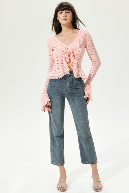 Classic Vintage Cardigan with a Flattering Fit
