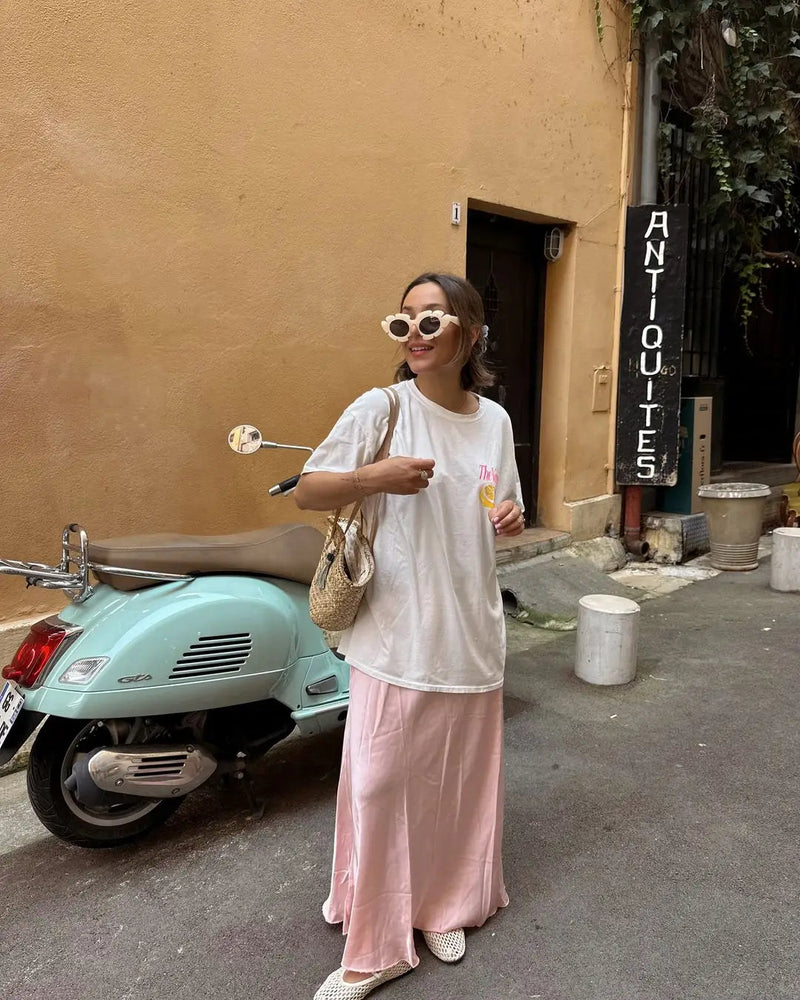 A Vintage Style T-Shirt with Delicate Timeless Details