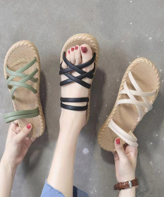 Well Tailored Sandals with a Graceful Silhouette