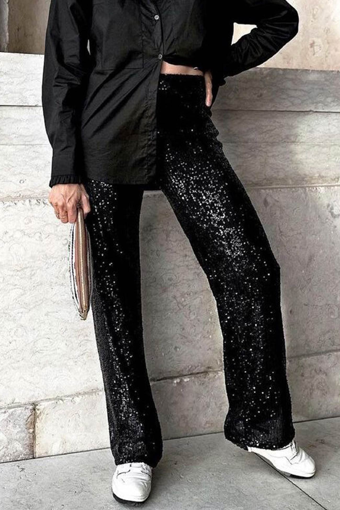 A Vintage Style Pants with Delicate Timeless Details