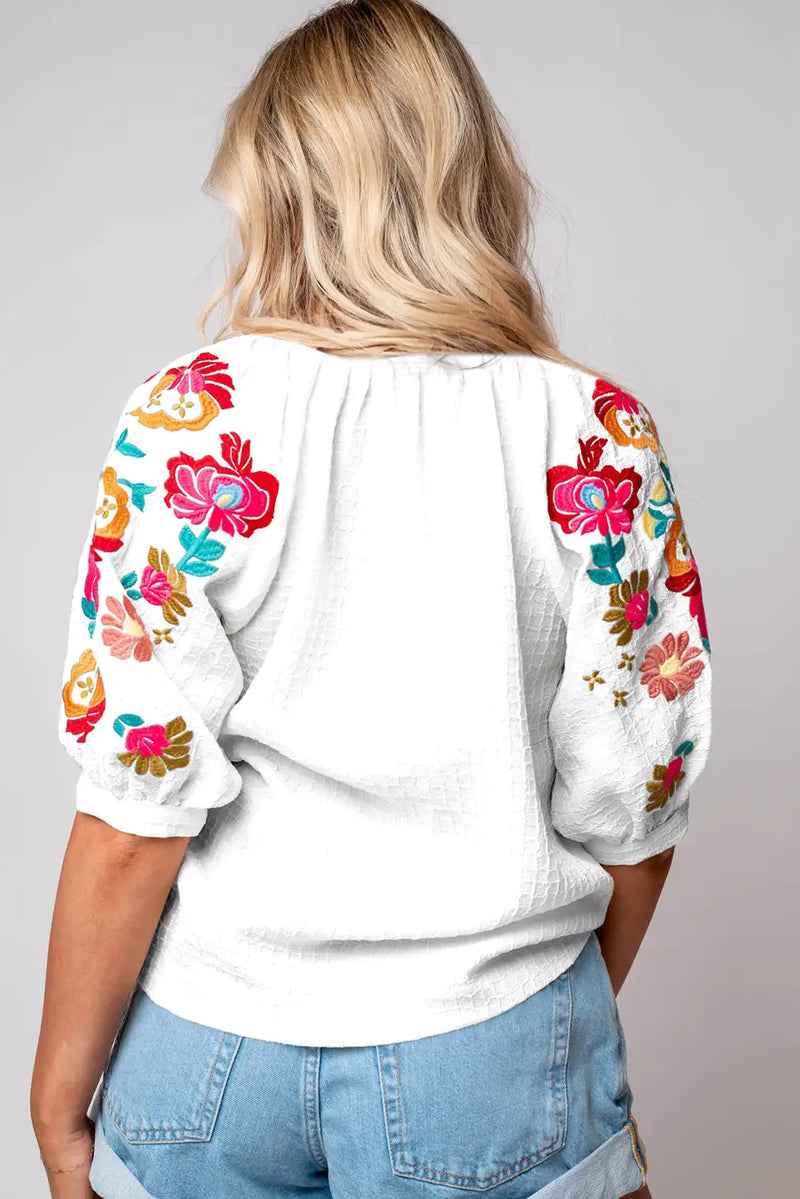 A Vintage Style Blouse with Delicate Timeless Details