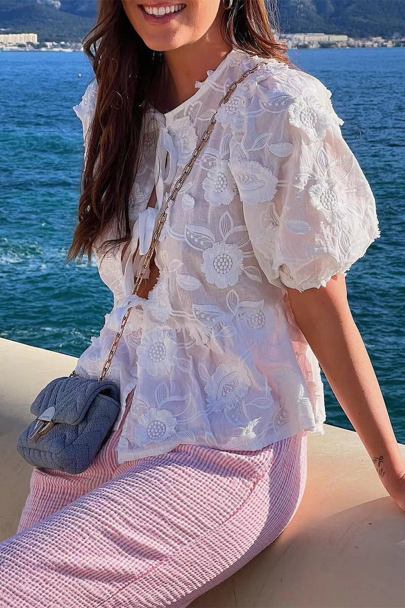 Gracefully Styled Top for Any Occasion