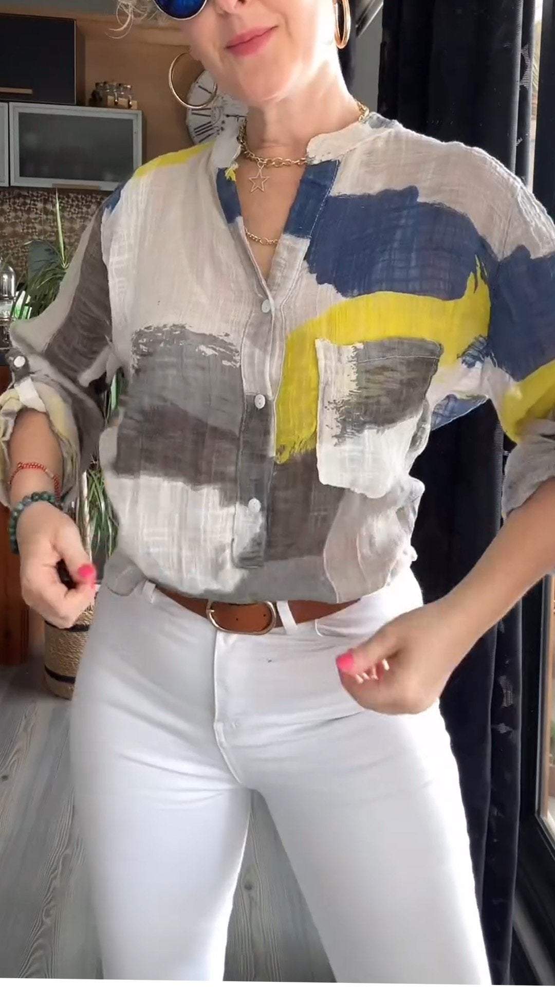 Vintage Inspired Shirt with a Contemporary Edge