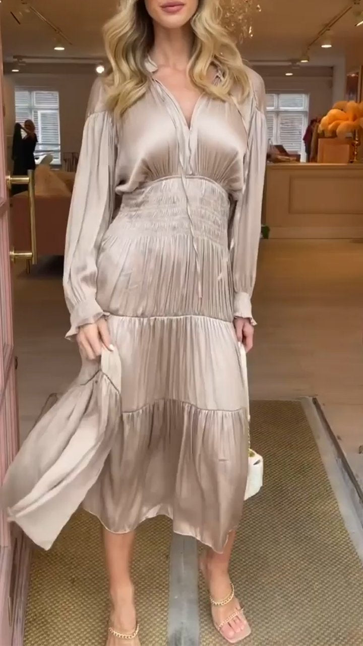 A Vintage Style Dress with Delicate Timeless Details