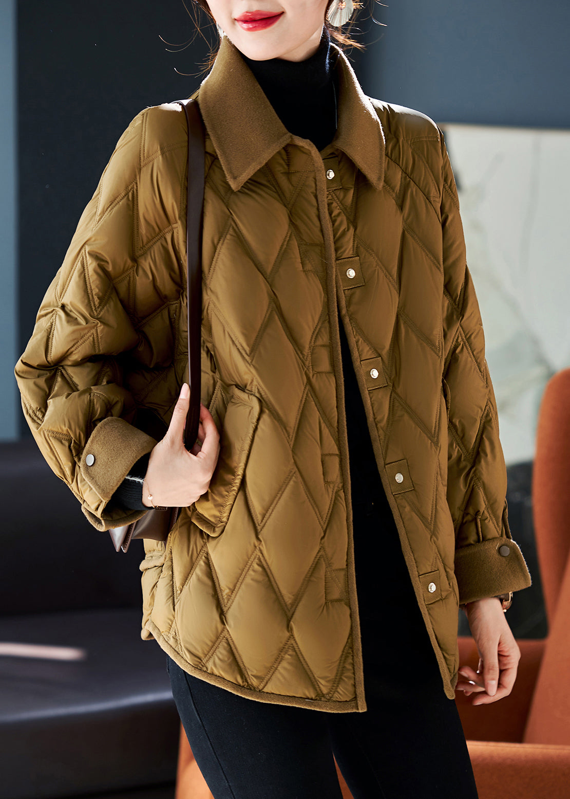 A Vintage Style Coat with Delicate Timeless Details