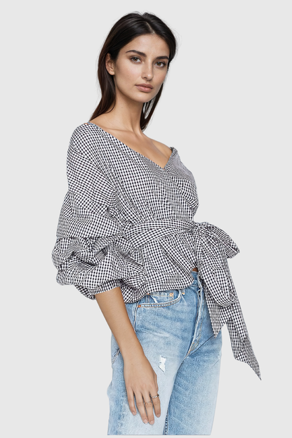 Gracefully Styled Top for Any Occasion