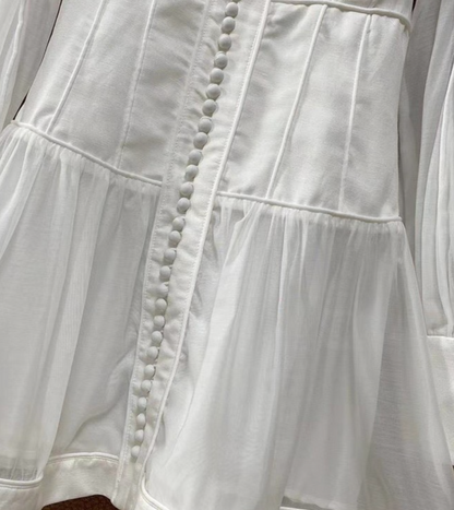 A Vintage Style Dress with Delicate Timeless Details
