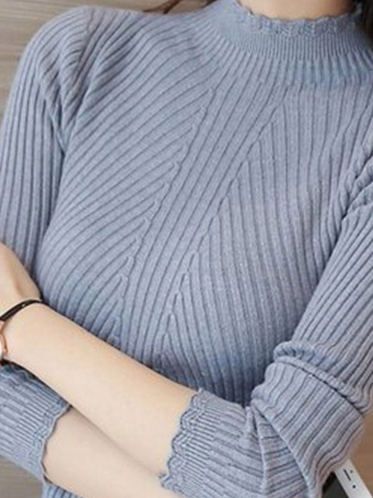 A Vintage Style Sweater with Delicate Timeless Details