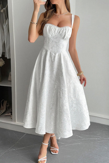 A Vintage Style Dress with Delicate Timeless Details