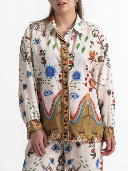 Beautifully Balanced Blouse with Timeless Character