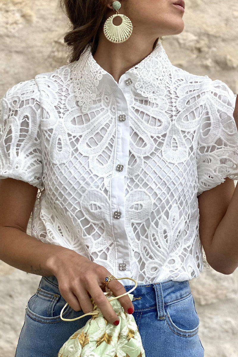 Gracefully Styled Top for Any Occasion