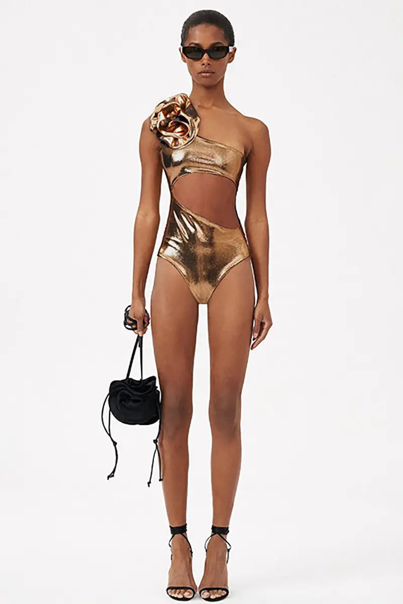 Classic Vintage Swimsuit with a Flattering Fit