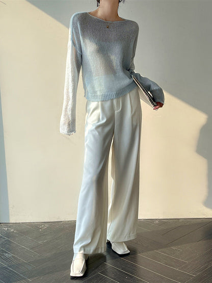 Beautifully Finished Sweater in a Timeless Design