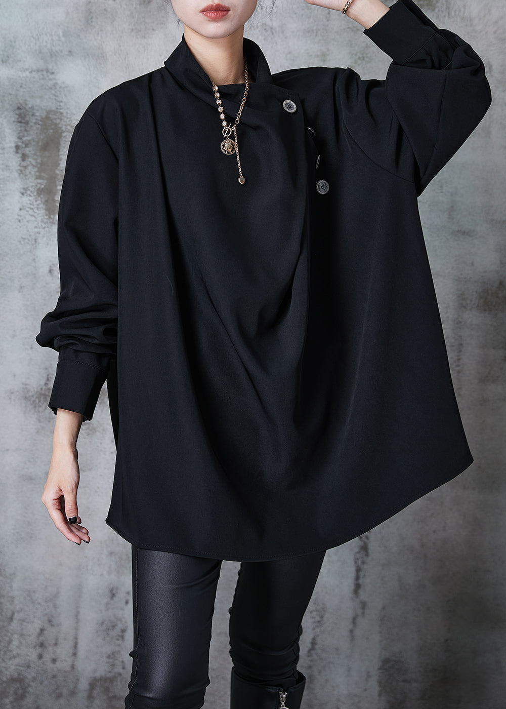 Gracefully Styled Top for Any Occasion