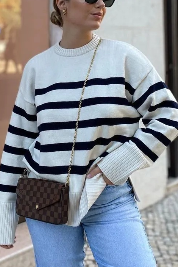Polished Sweater with an Effortless Classic Look