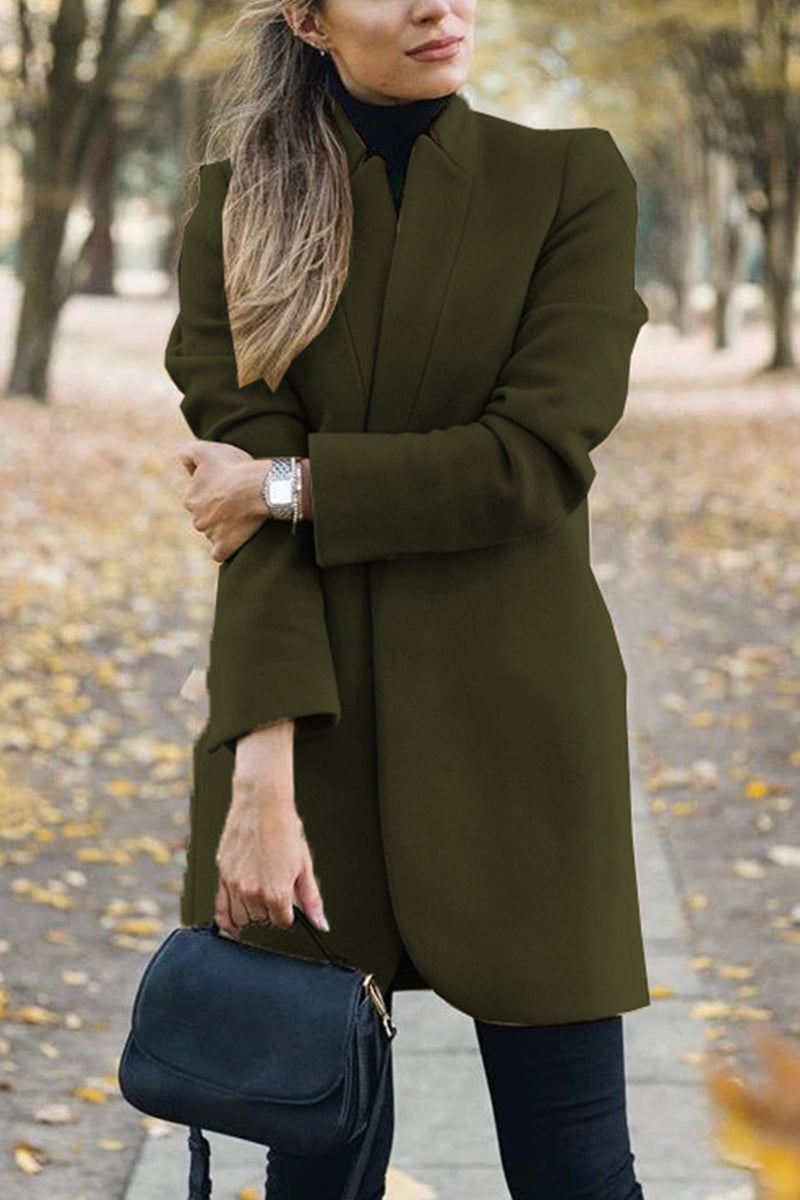 A Vintage Style Coat with Delicate Timeless Details