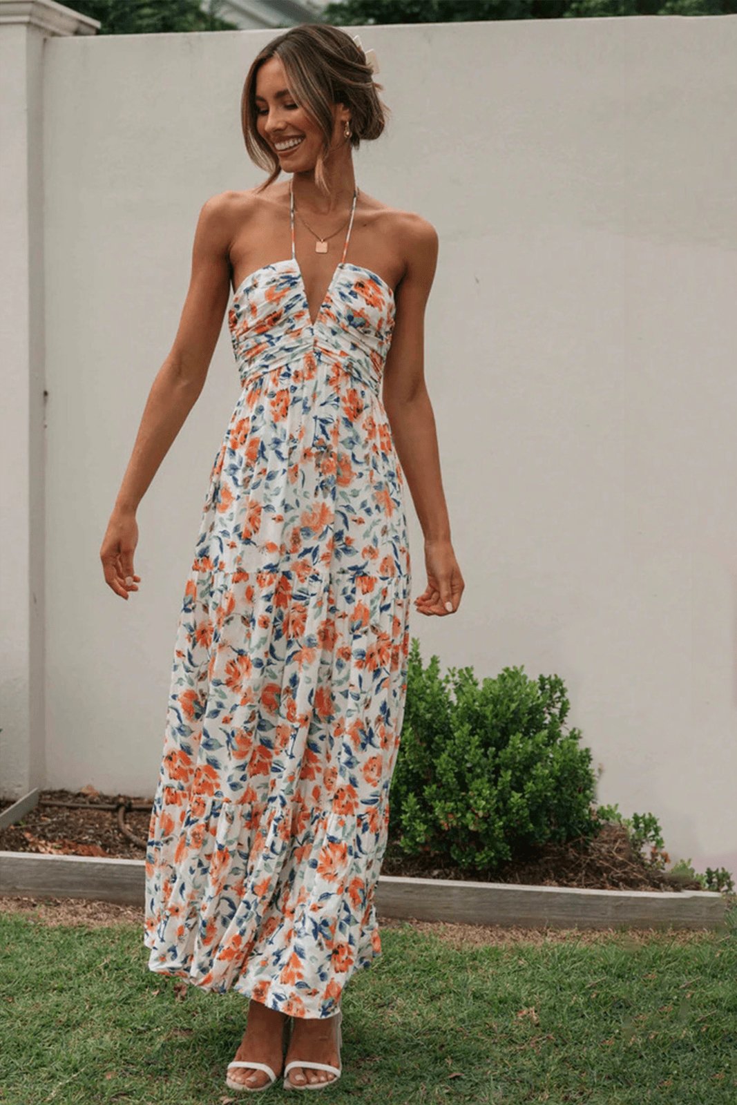 A Vintage Style Dress with Delicate Timeless Details