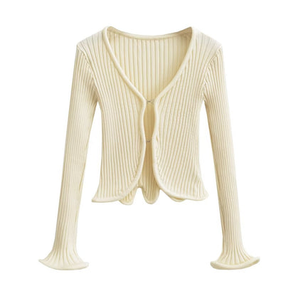 A Vintage Style Cardigan with Delicate Timeless Details