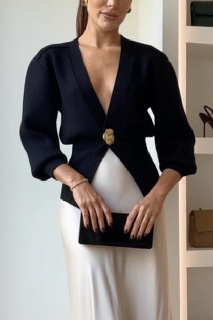 A Vintage Style Cardigan with Delicate Timeless Details