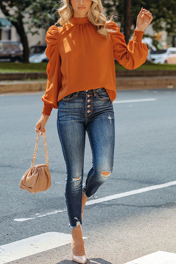 Vintage Inspired Blouse with a Contemporary Edge