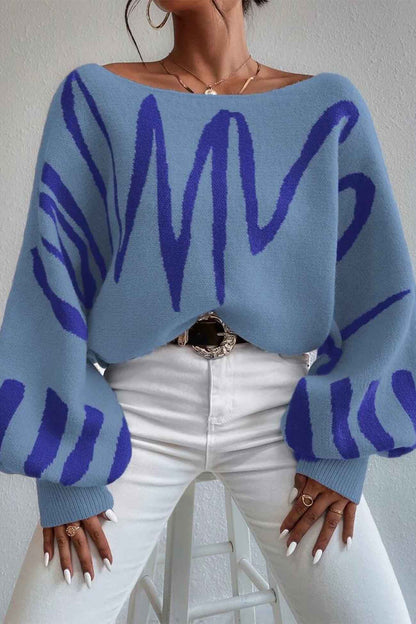 Well Tailored Sweater with a Graceful Silhouette