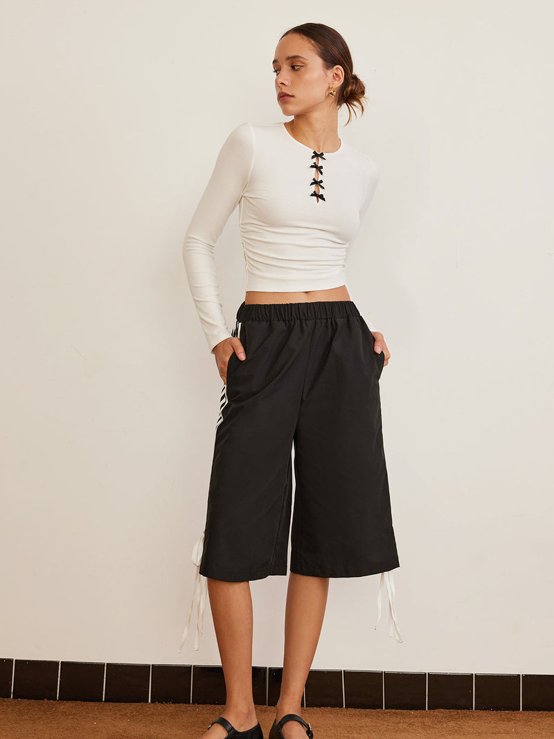 Well Tailored T-Shirt with a Graceful Silhouette