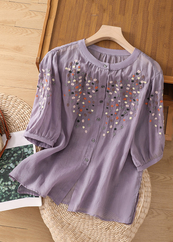 A Vintage Style Blouse with Delicate Timeless Details