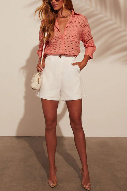 Well Tailored Shirt with a Graceful Silhouette