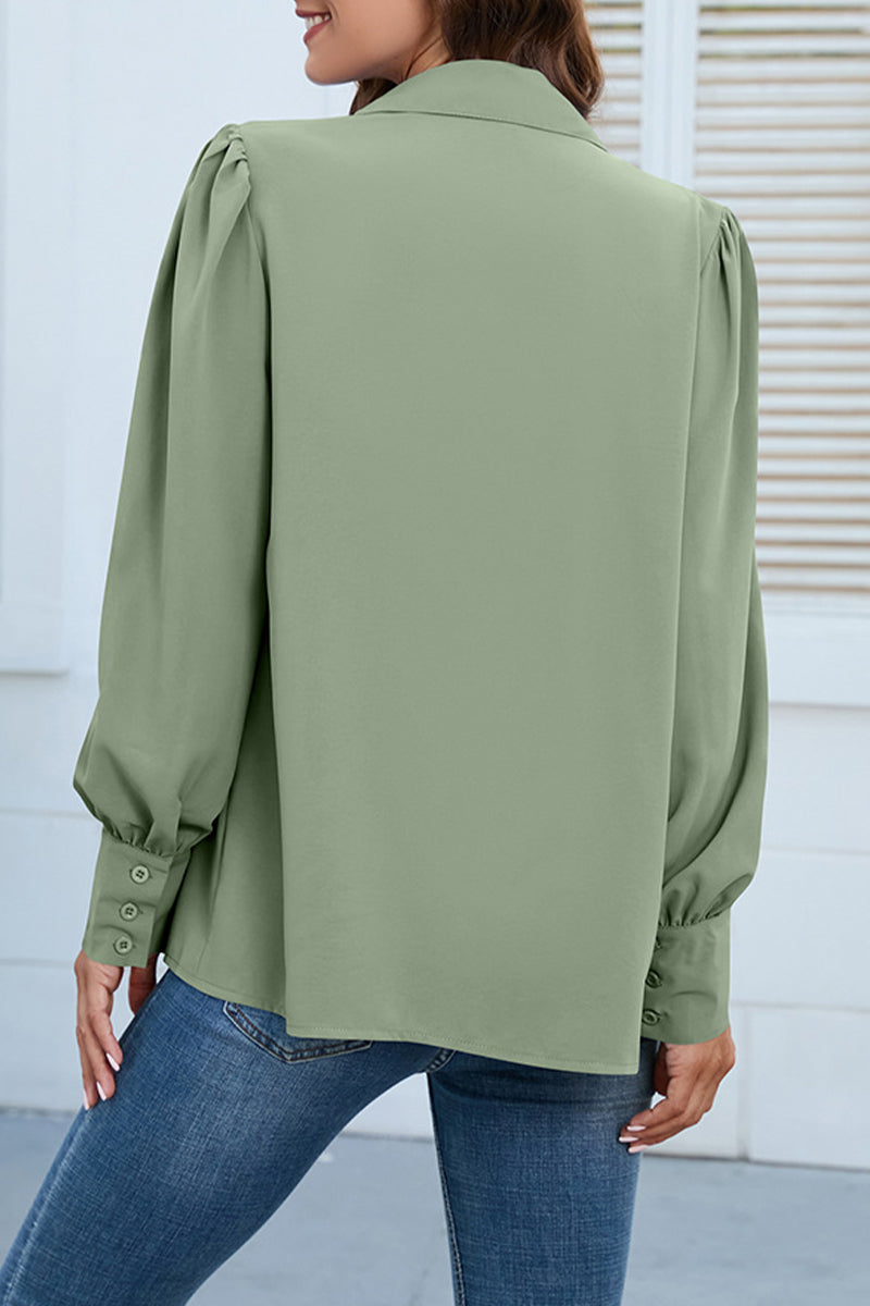 A Vintage Style Blouse with Delicate Timeless Details