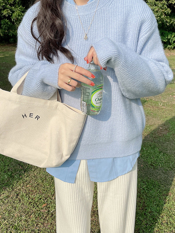 Classic Vintage Sweater with a Flattering Fit