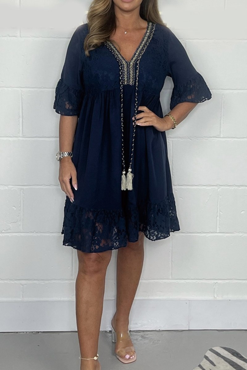 Elegantly Styled Dress for Everyday Wear