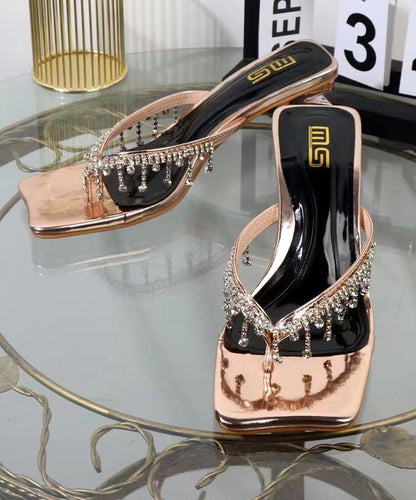 A Vintage Style Sandals with Delicate Timeless Details