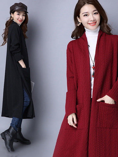 Well Tailored Cardigan with a Graceful Silhouette