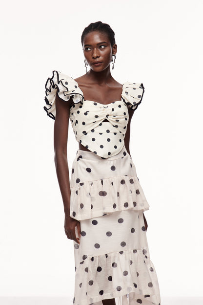 A Vintage Style Top with Delicate Timeless Details