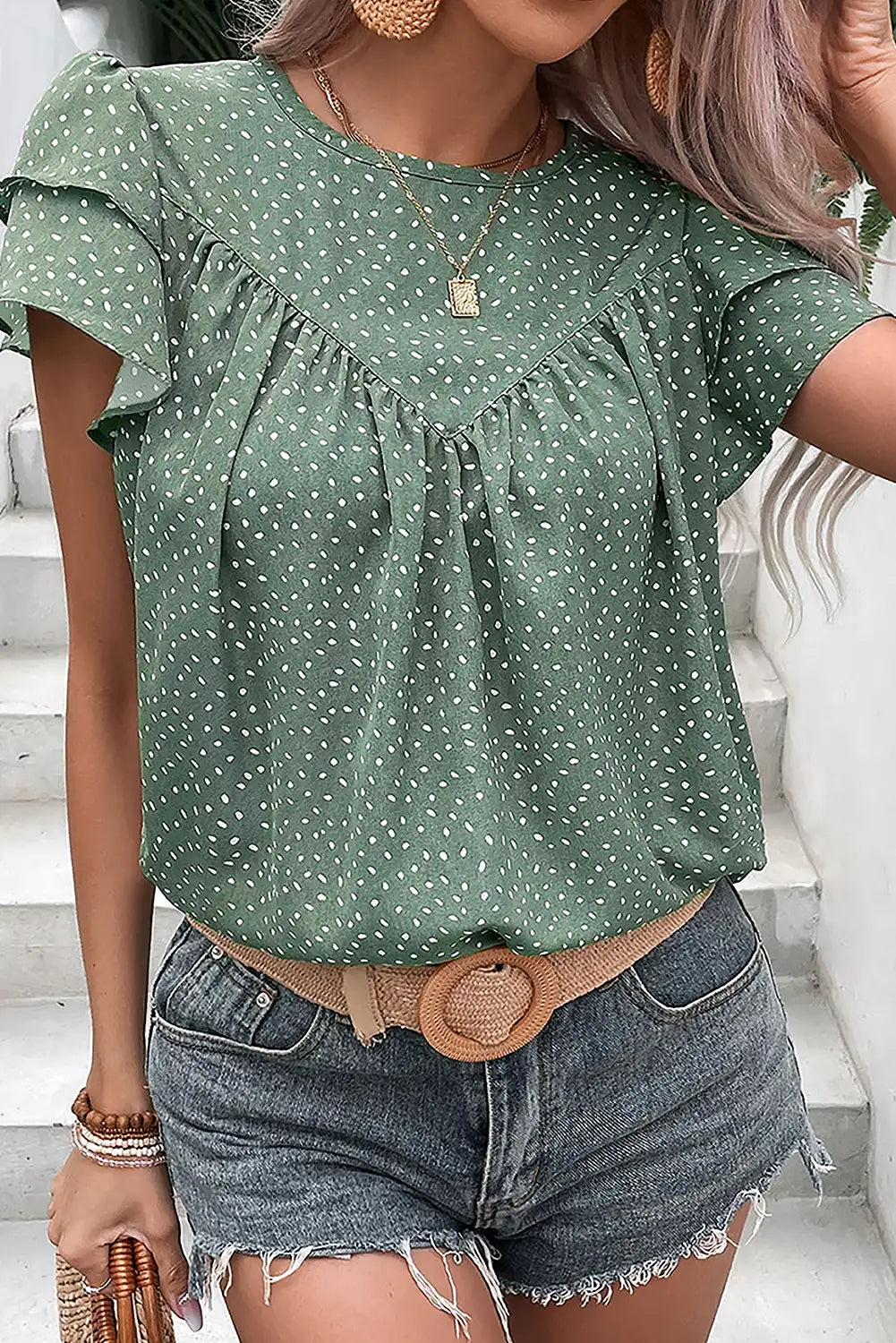 Elegantly Styled Blouse for Everyday Wear