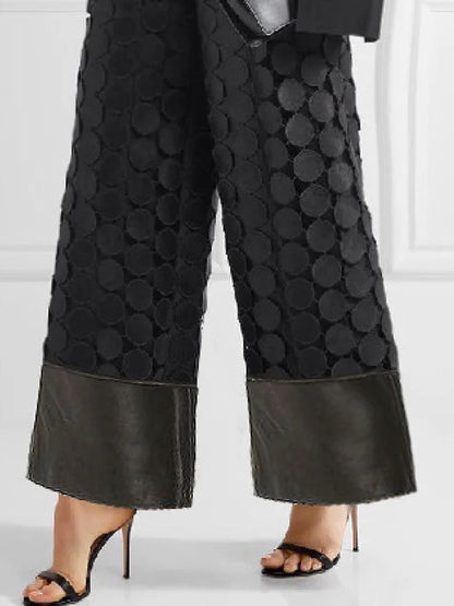 A Vintage Style Trousers with Delicate Timeless Details