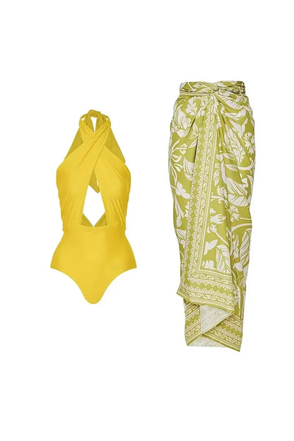 A Vintage Style Swimsuit with Delicate Timeless Details