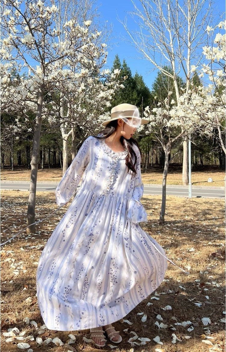 A Vintage Style Dress with Delicate Timeless Details