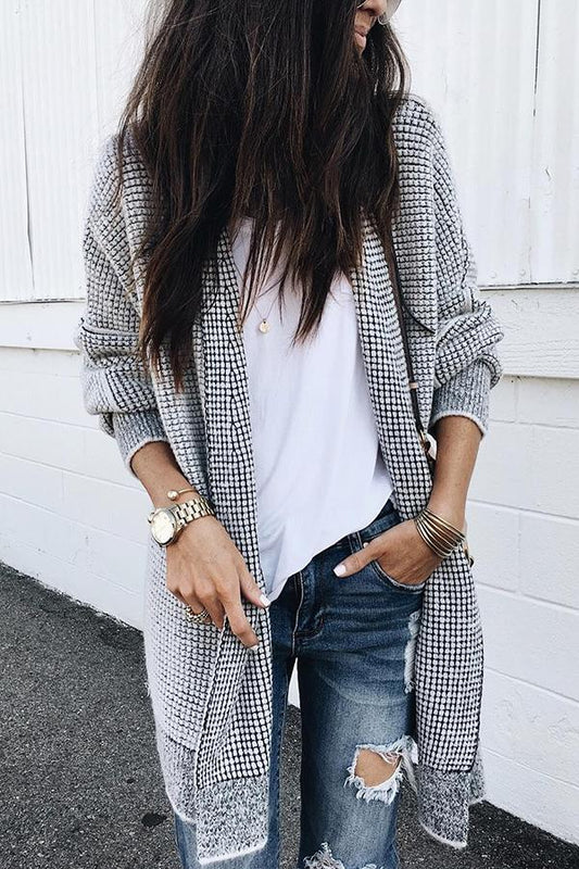 Vintage Inspired Cardigan with a Contemporary Edge