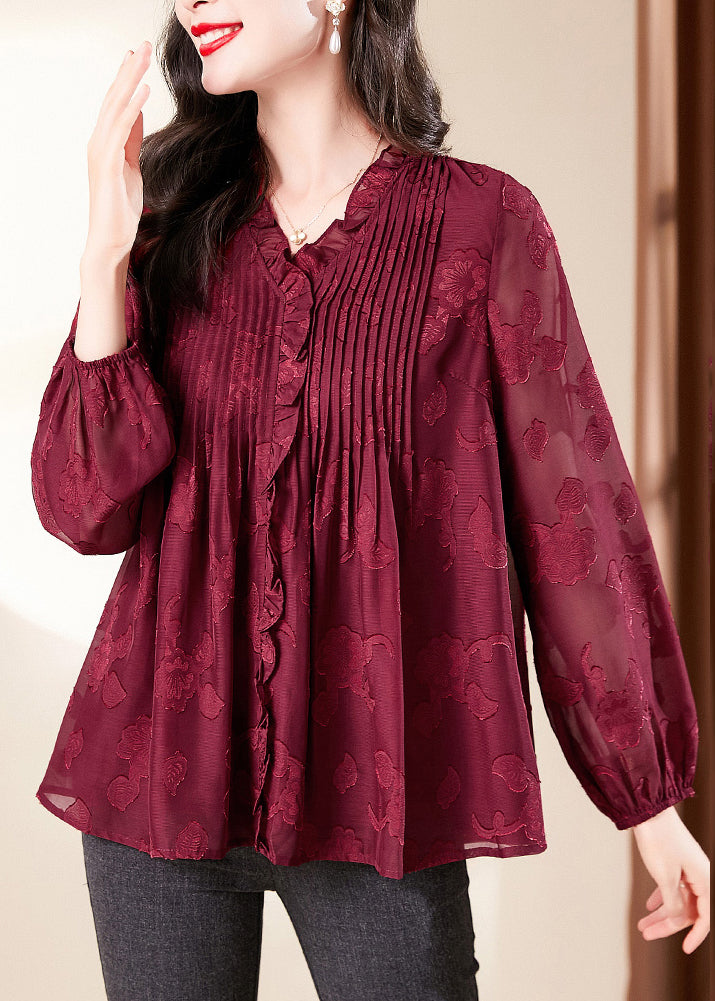 Well Tailored Shirt with a Graceful Silhouette