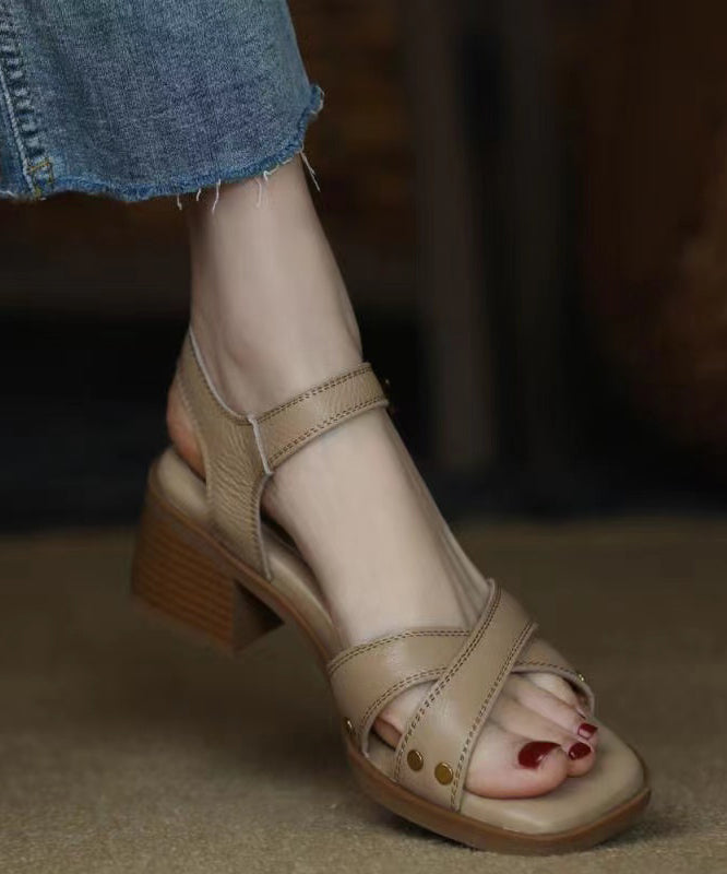 Classic Vintage Sandals with a Flattering Fit