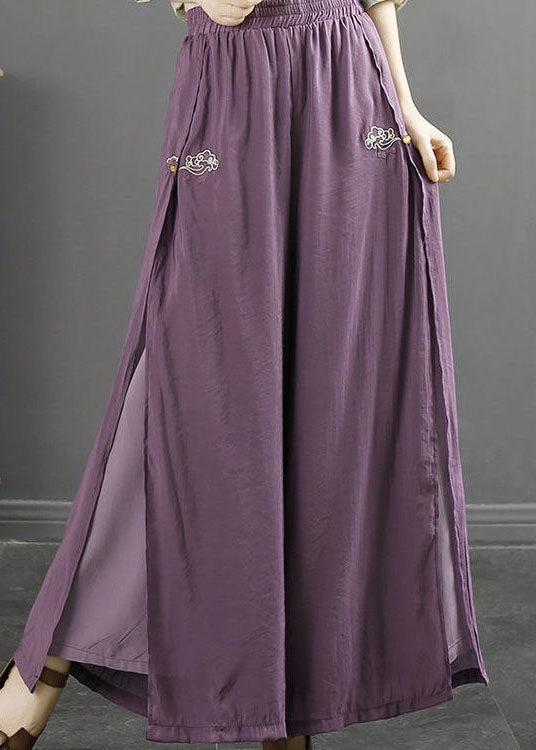 A Vintage Style Pants with Delicate Timeless Details