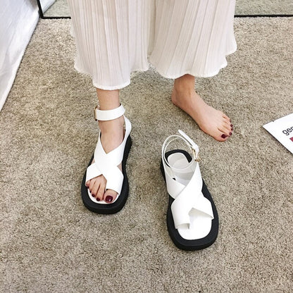A Vintage Style Sandals with Delicate Timeless Details