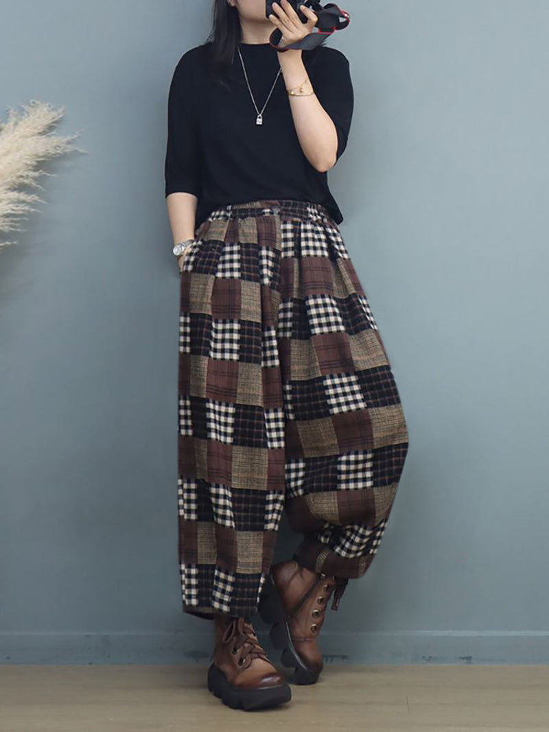 A Vintage Style Pants with Delicate Timeless Details