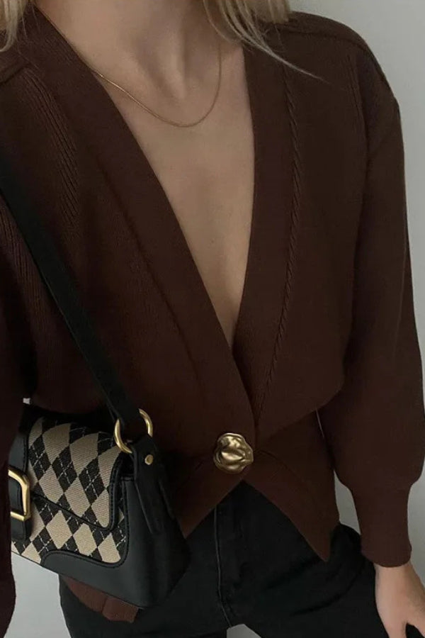 Sophisticated Cardigan with a Clean Classic Look